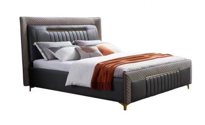 Modern Bett Betten modern Luxus Liederbett Hotelbett Duebelbett Nei