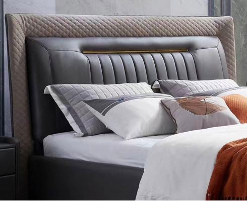 Modern Bett Betten modern Luxus Liederbett Hotelbett Duebelbett Nei
