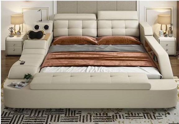 Multifunktion Bett Duebelbetter Modern Bettraam 180x200cm Nei