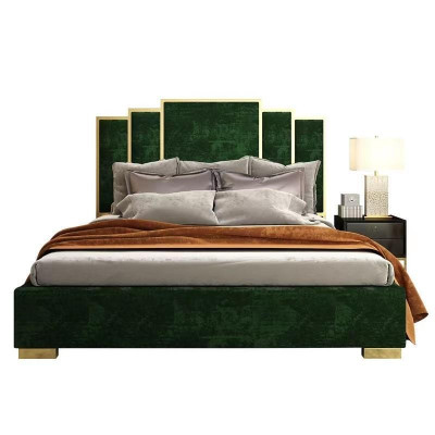Design Bett Textil Luxus Better Modernen Hotel Gestell Schlofzëmmer 180x200