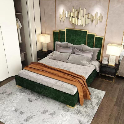 Design Bett Textil Luxus Better Modernen Hotel Gestell Schlofzëmmer 180x200