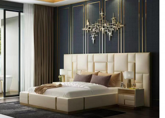 Design Nuetsdësch Konsole Säitentëscher Schlofzëmmer Holz Luxus Konsolen Nei
