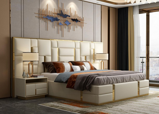 Komplett Schlofkummer Miwwel Set 3 Stéck Design Miwwel Nuetsdëscher Better