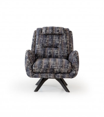 Sessell Modern Gro Livingraum Sëtzmooss Textil Luxus Design Miwwelen Lounge Club