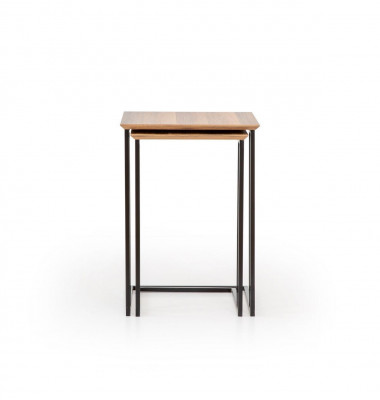 Wunnzëmmer 2x Säitentabell Dësch Design Miwwelen Luxus Ariichtung Modern