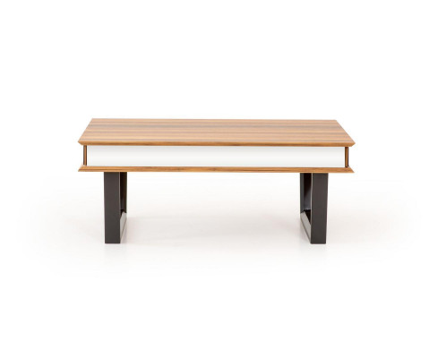 Moderne Couchtisch Dëscher Wunnzëmmer Luxus Holz Miwwelen Stil Couchtisch
