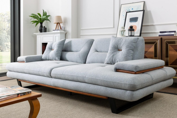 Modern Canapé-Set 3+1 Sëtzer Wunnzëmmer Luxus Gro Sofa-Set