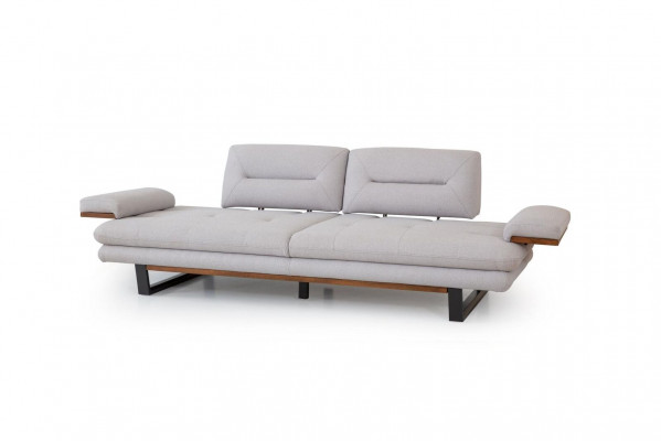 Designer gro Sofa 3 Sëtzer Modernen Stil Miwwel am Wunnzëmmer 238cm Couchen