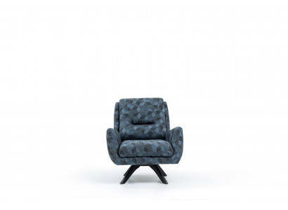 Wunnzëmmer Luxus Fotel grey Club Lounge Modern Designer Miwwelen Ariichtung