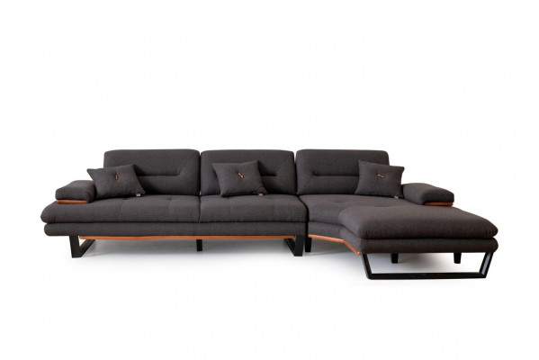Designer gro Ecksofa L-Form Modern Miwwel Wunnzëmmer Eckgarnitur Canapé