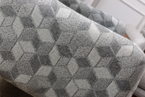 Zwee Deeler Wunnzëmmer Sofa Set Dräisitzege Sofa Modern Aarmstull Textil