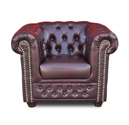 Chesterfield Fauteuil Fernsehcouch 1-Sëtz Sofa Stoff Textil Couchen Polster