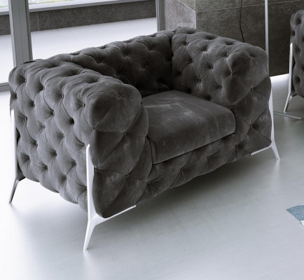 Lounge Luxus Télévisiounsclub Polstersëtzer Fauteuil Design Dekor Canapé Sofa