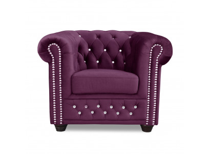 Sessel Club Lounge Designer Lehn Stull gepolstert Canapé 1-Plaz Fernsehsëtz Textil Nei