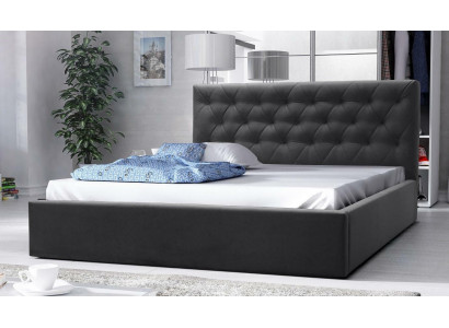 Luxus Bett Eebett Stil Miwwelen Schlofzëmmer Hotel Better 180x200 Chesterfield