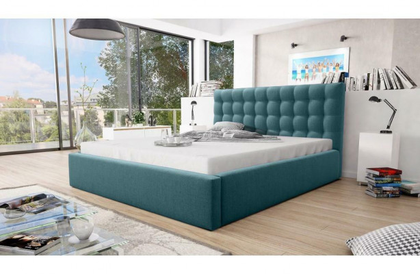 Moderne King-Size-Bett Chesterfield Better modern Hotelbett Duebelbett