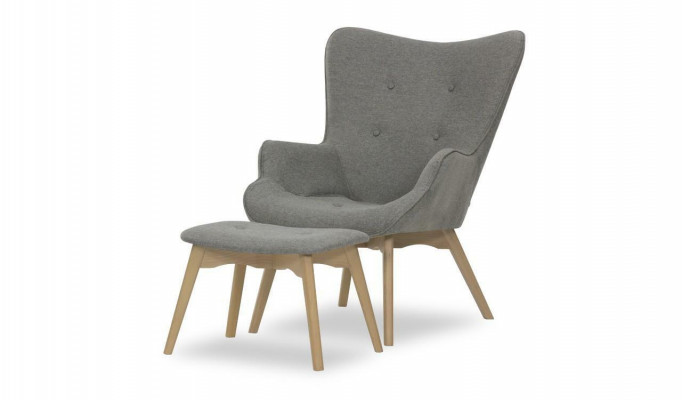 Fotell Télévisioun Canapé Sofa Holz 1-Sëtzer Canapéë Polster Wunnzëmmer