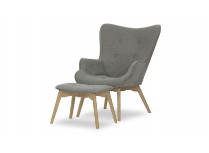 Fotell Télévisioun Canapé Sofa Holz 1-Sëtzer Canapéë Polster Wunnzëmmer