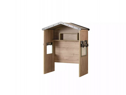 Komplett Kanner Miwwelen Kannerbett Bett Holz Gréng Set 2-delleg Nuetsdëschchen