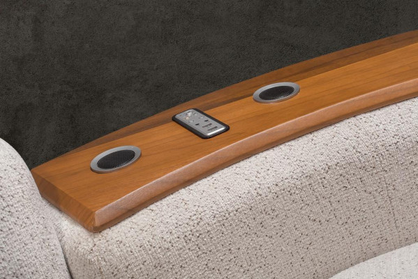 Béiges Modulsofa Designer Ecksofaen Wunnzëmmer Luxus Polstersofaen