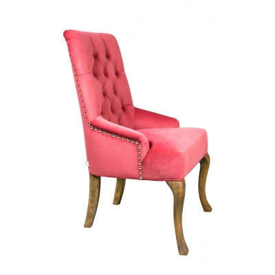 Roude Chesterfield Designer Stull Luxus Liederstull Barstillen Polster Sëtzer
