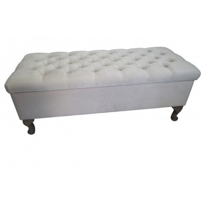 Hocker Chaiselounge Fousshocker Bäistellhocker Sëtzbank Chesterfield