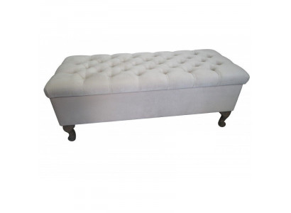Hocker Chaiselounge Fousshocker Bäistellhocker Sëtzbank Chesterfield