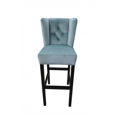 Blo Barhocker 2er-Set Stoffbarstillen Barhocker Tresenstull Chesterfield Stillen