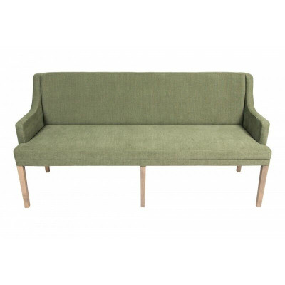 Bank Textil Sëtz Bänken Chesterfield Restauratioun Stoff Buttek Sofa Lieder