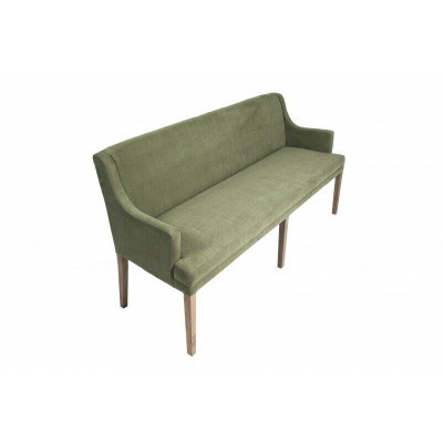Bank Textil Sëtz Bänken Chesterfield Restauratioun Stoff Buttek Sofa Lieder