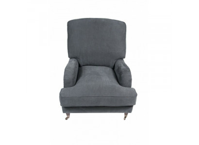 Sessel Club Lounge Designer Deko Stull Polstersofa 1 Sëtzer Relax Fernseher