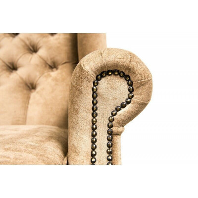 Ohrensessel Still Fernseh Stull Polstersofa Relax 1 Sëtz Chesterfield
