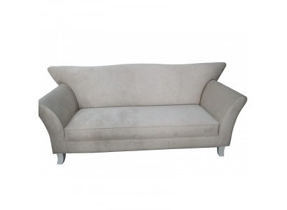 Klassesch Polster Design Canapé Sofa Dréckstëppel Stoff Couche 3 Sëtz Sofas Nei