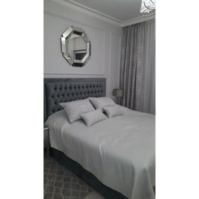 Chesterfield Bett Polster Duebel Hotel Dekoratioun Better Schlofzëmmer 140x200cm