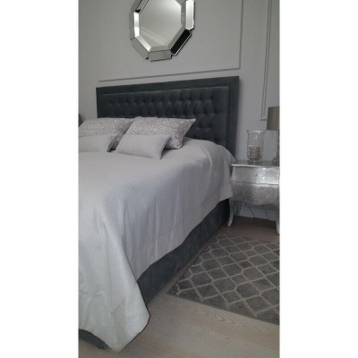 Chesterfield Bett Polster Duebel Hotel Dekoratioun Better Schlofzëmmer 140x200cm