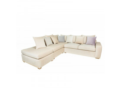 Eckcanapé Chesterfield Polster Canapé Polster Sëtzer Eck Canapéë Nei Samt Eckgarnitur