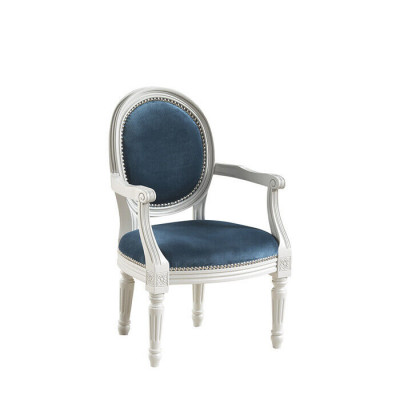 Klassesch Still Stull Vintage Iesszëmmerstull Biedermeier Royal Design FL-ST4