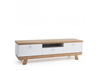 RTV Sideboard Fernsehschaf Schaf TVs Dësch moderne Holz Schaf Aspen ASRTV