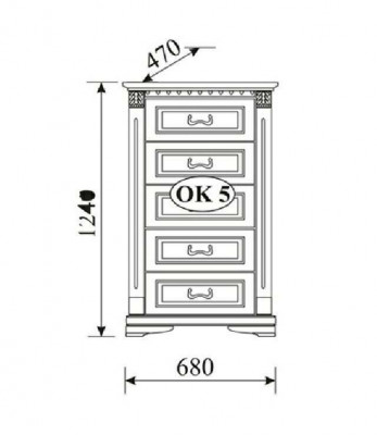 Klassesch Kommod Kommoden Schaf Sideboard Massiv Miwwel Kolonial Nei OK5