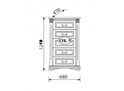 Klassesch Kommod Kommoden Schaf Sideboard Massiv Miwwel Kolonial Nei OK5