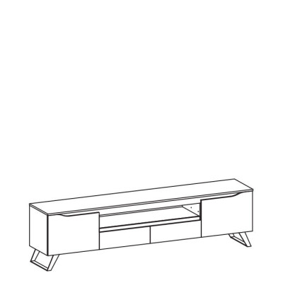 Sideboard Luxus RTV Sideboard Miwwelen Schaf Kommode Schief Lowboard Hotel Neien