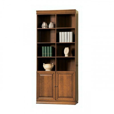 Klassesche Schaf Bibliothéik Schief Regal Vitreine Vitrineschaf Modell SE-3