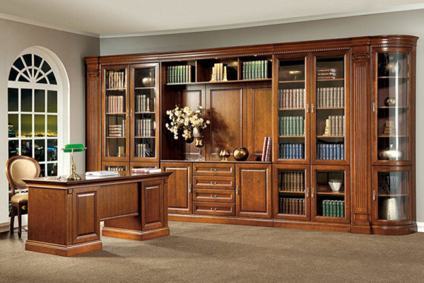 Klassesch Schreifdësch Bürosméiwel Dësch Büro Chef Schreifdëscher Massivt Holz BA-Sc