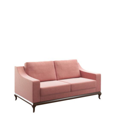 Sofa 2 Sëtzer 160 x 100 cm Modern Stil Miwwelen Sofa 2 Sëtzer Moderne Sofa Couchen