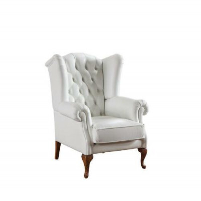 Chesterfield Vollleder Klassesche Fernseh-Ohrensessel CL-FOTEL