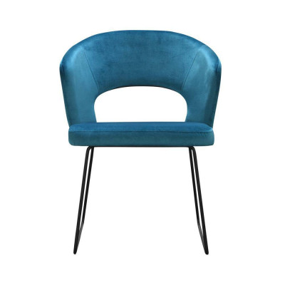 Modern Lehnstill Grupp 8 Stull Set Gréng Polster Armleene Design