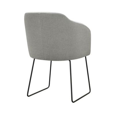 Modern Stillen Gruppe 8 Stillen Set Gréng Polster Handleetze Design