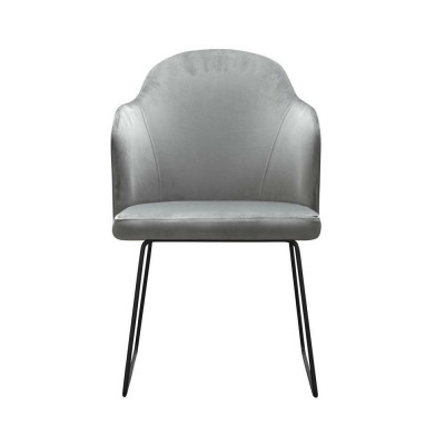 Stull 6x Iesszëmmer Polsterstull Fernseh Lounge Club Textil Sëtz Fotell Set