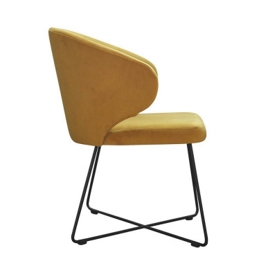Stull 6x Iesszëmmer Polsterstull Télé Lounge Textil Sëtz Fotell Set Nei