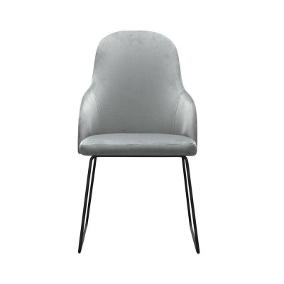 Stull 6x Iesszëmmer Polsterstull Lounge Textil Sëtz Set Neit Club Fernseh